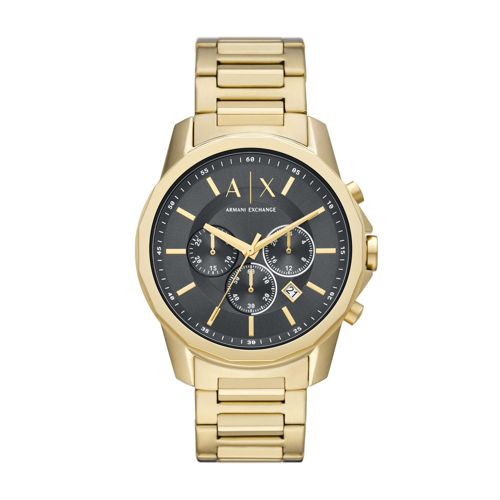 Chronograph Gold-Tone Stainless Steel Watch