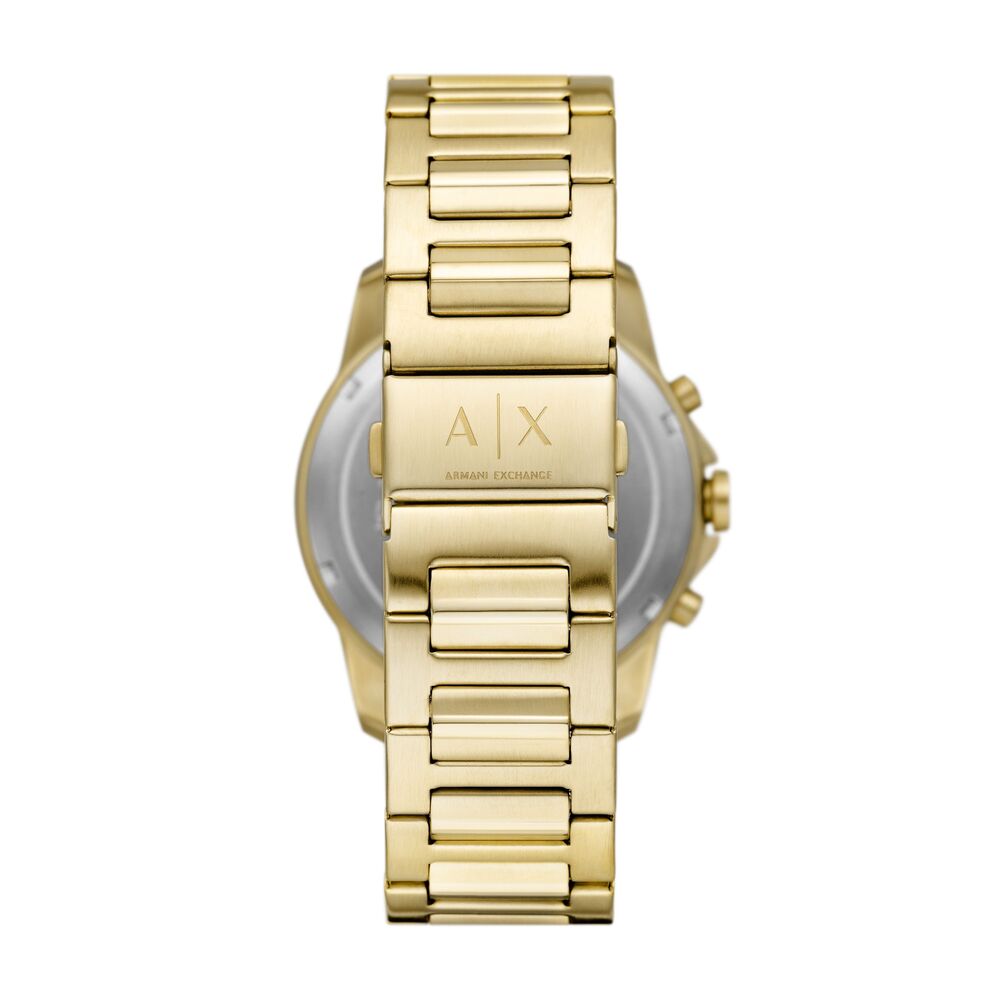 Chronograph Gold-Tone Stainless Steel Watch