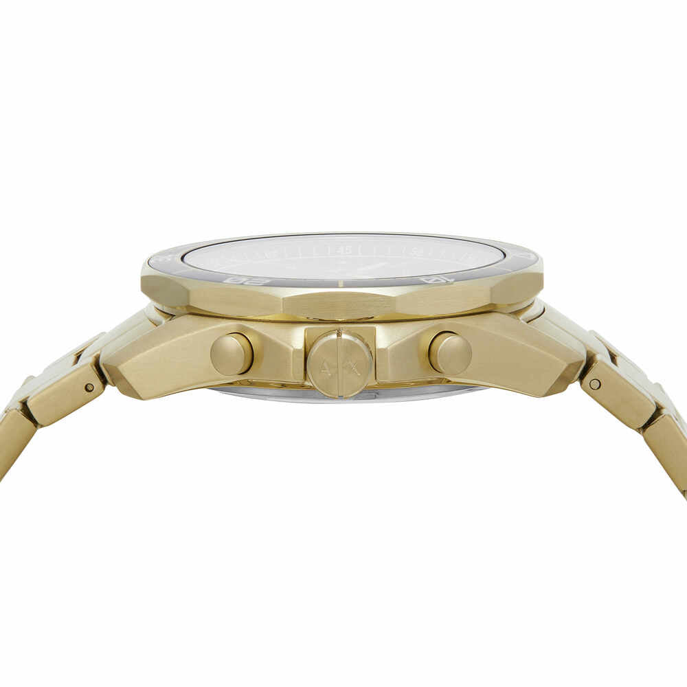 Chronograph Gold-Tone Stainless Steel Watch