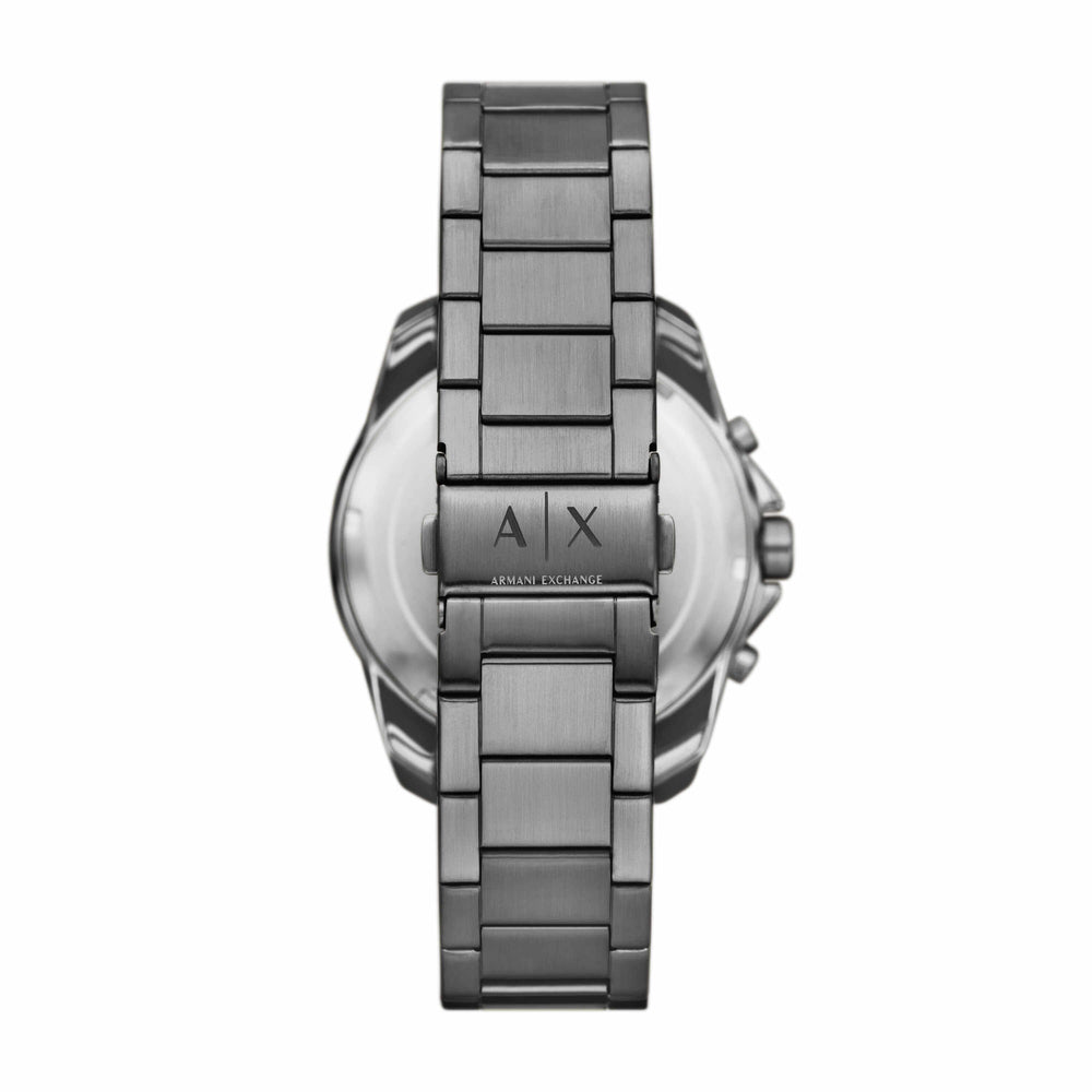 Chronograph Gunmetal Stainless Steel Watch