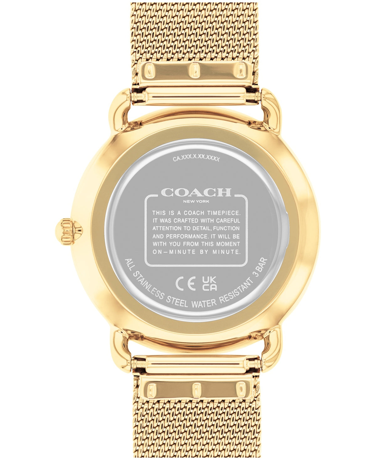 Elliot Women Quartz Silver Dial Analog Mesh Watch