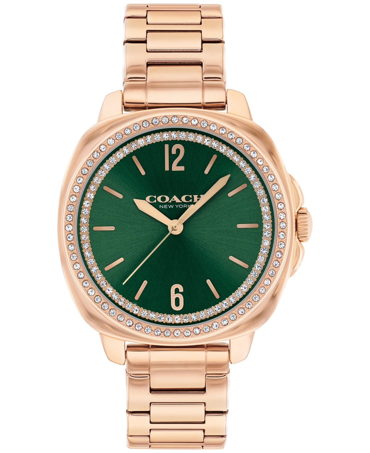 Kitt Women Quartz Green Dial Analog Stainless Steel Watch