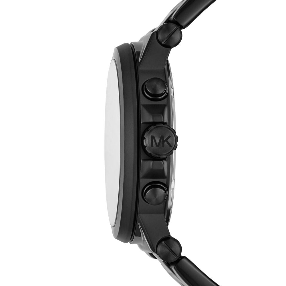 Dylan Chronograph Black Stainless Steel Watch