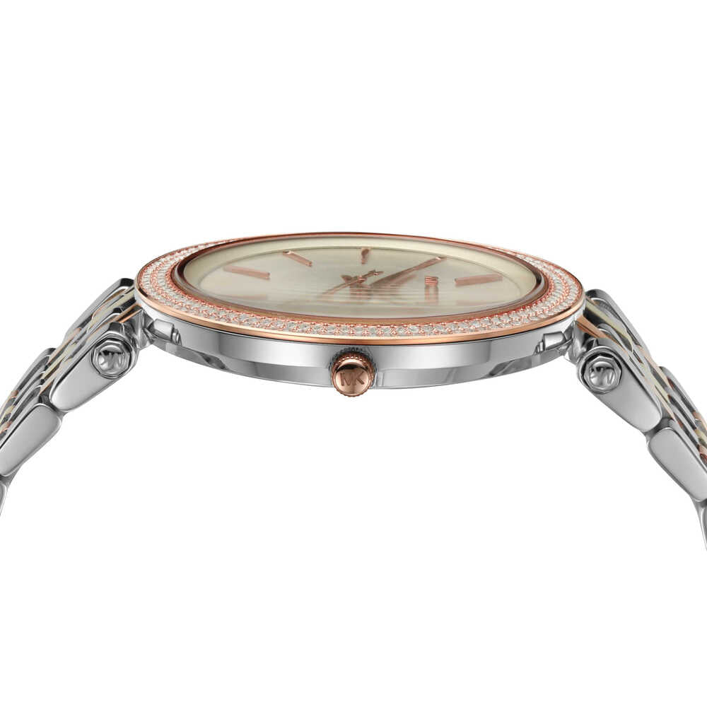 Tri-Tone Glitz Darci Watch