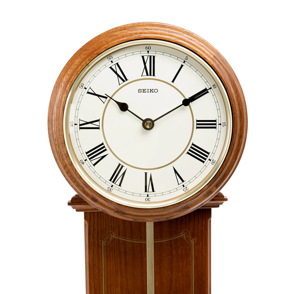Oak Wood Pendulum Clock