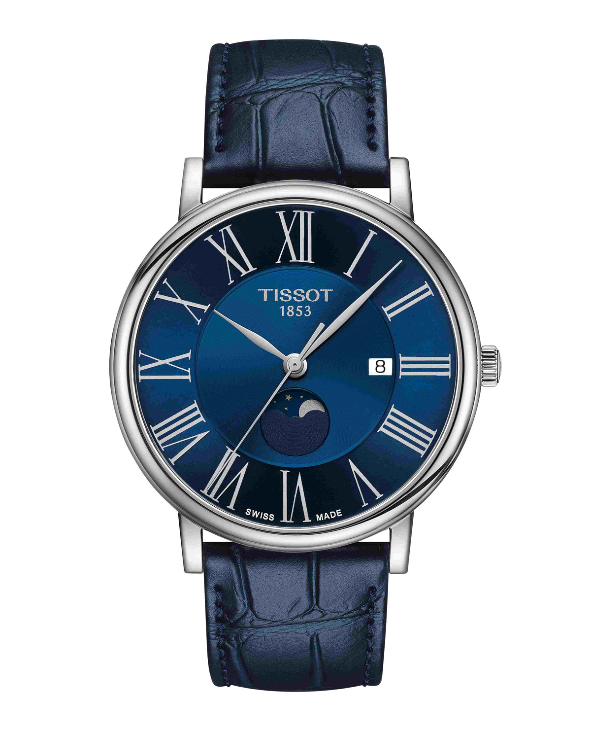 tissot carson premium quartz gent moonphase t122.423.16.043.00