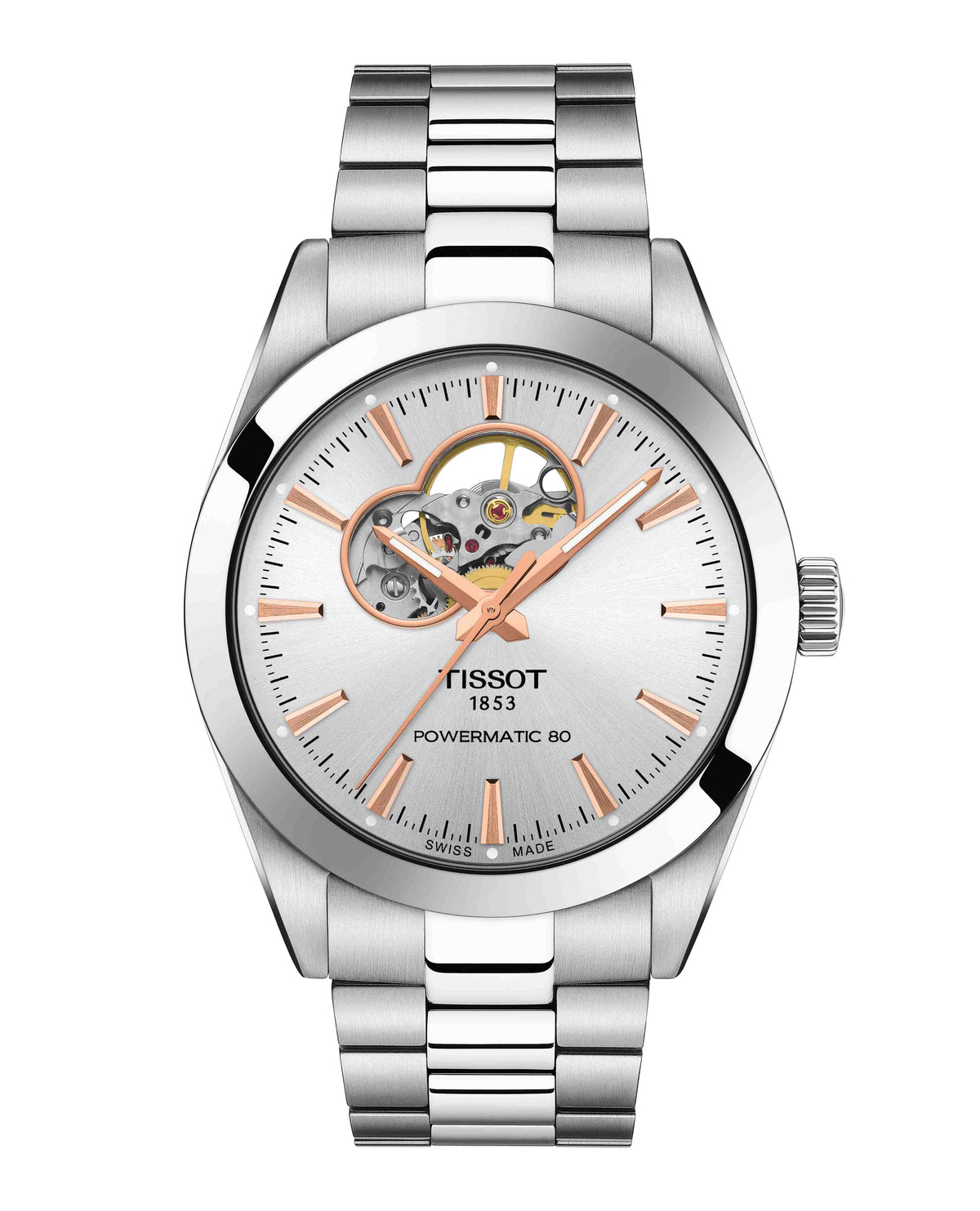 tissot gentleman powermatic 80 open heart t127.407.11.031.01