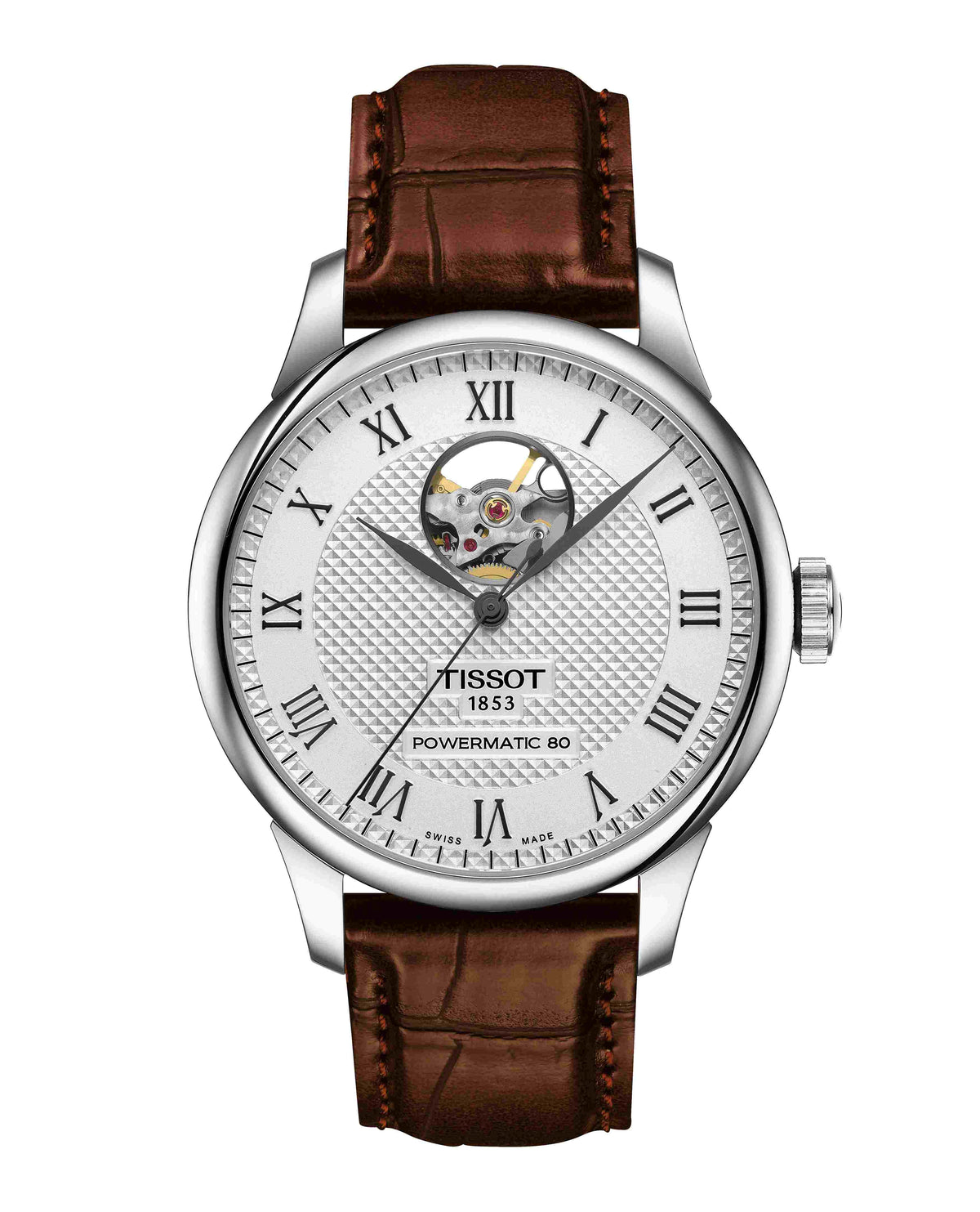 Rama Watch Tissot Le Locle Automatique Powermatic 80 Open Heart T006.407.16.033.01