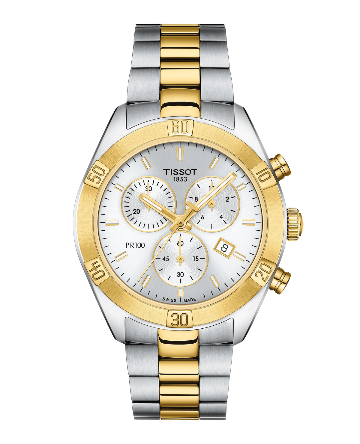 tissot pr 100 sport chic quartz chronograph lady t101.917.22.031.00
