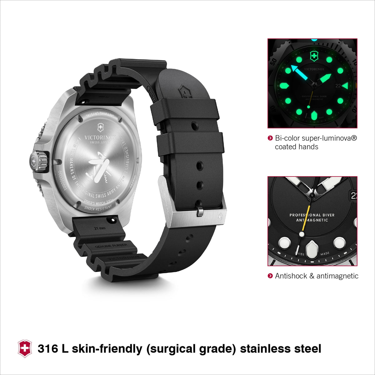 Rama Watch Victorinox Dive Pro Quartz 241990