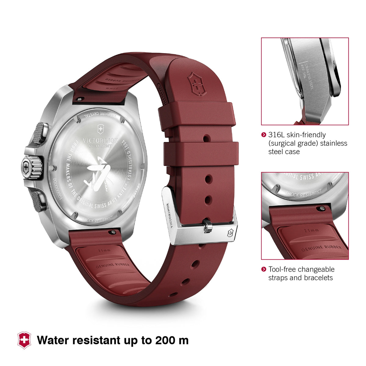 Rama Watch Victorinox I.N.O.X. Chrono 241986