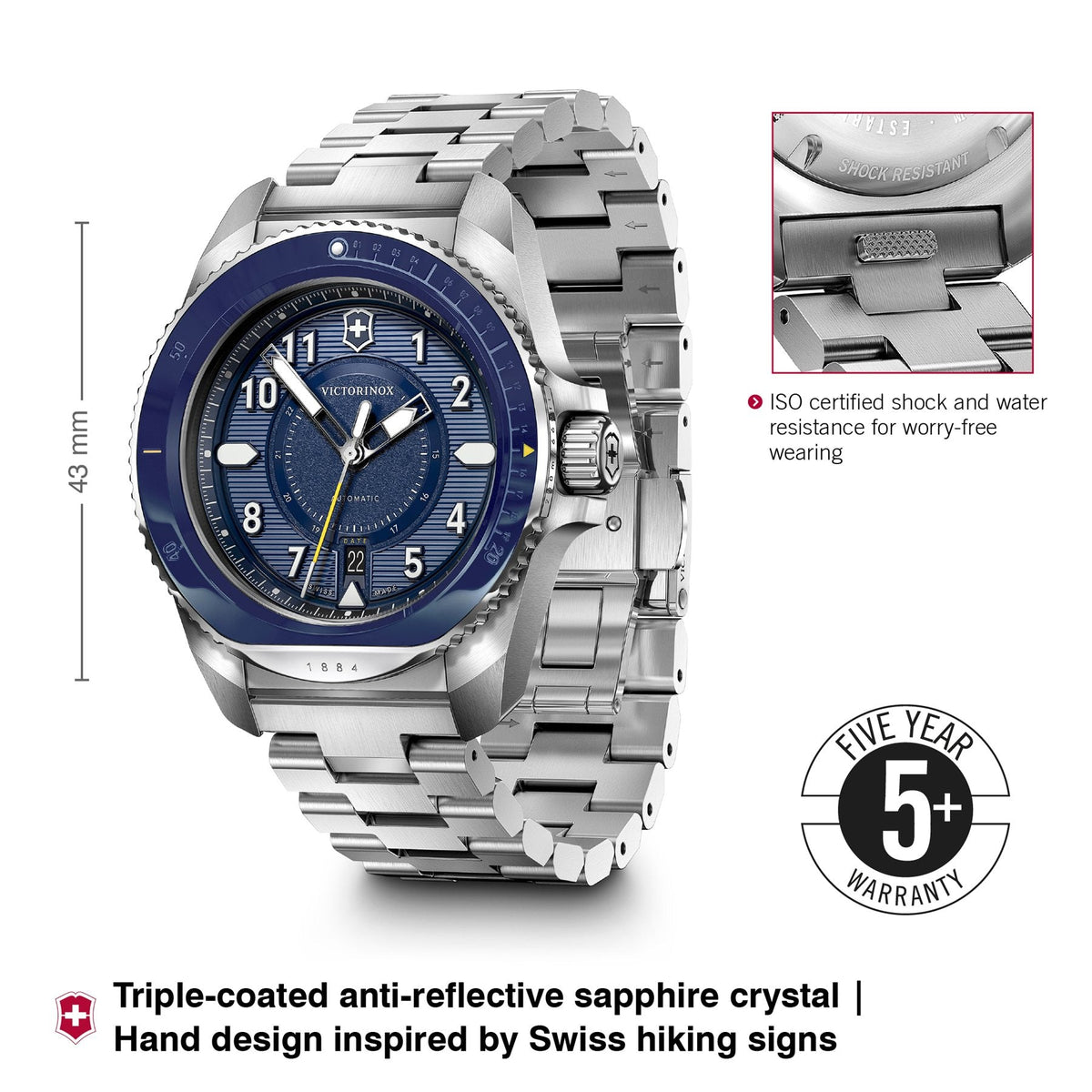 Rama Watch Victorinox Journey 1884 Automatic 242010