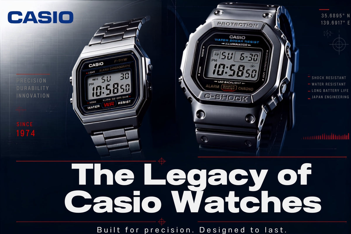 The Legacy of Casio Watches Rama Watch