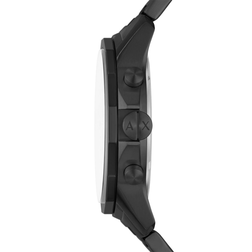 Chronograph Black Stainless Steel Watch