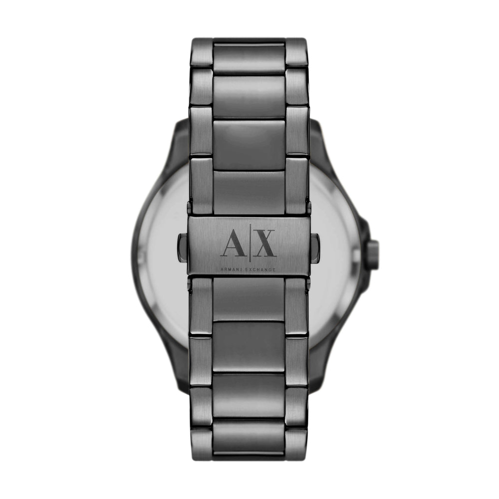Chronograph Gunmetal Stainless Steel Watch