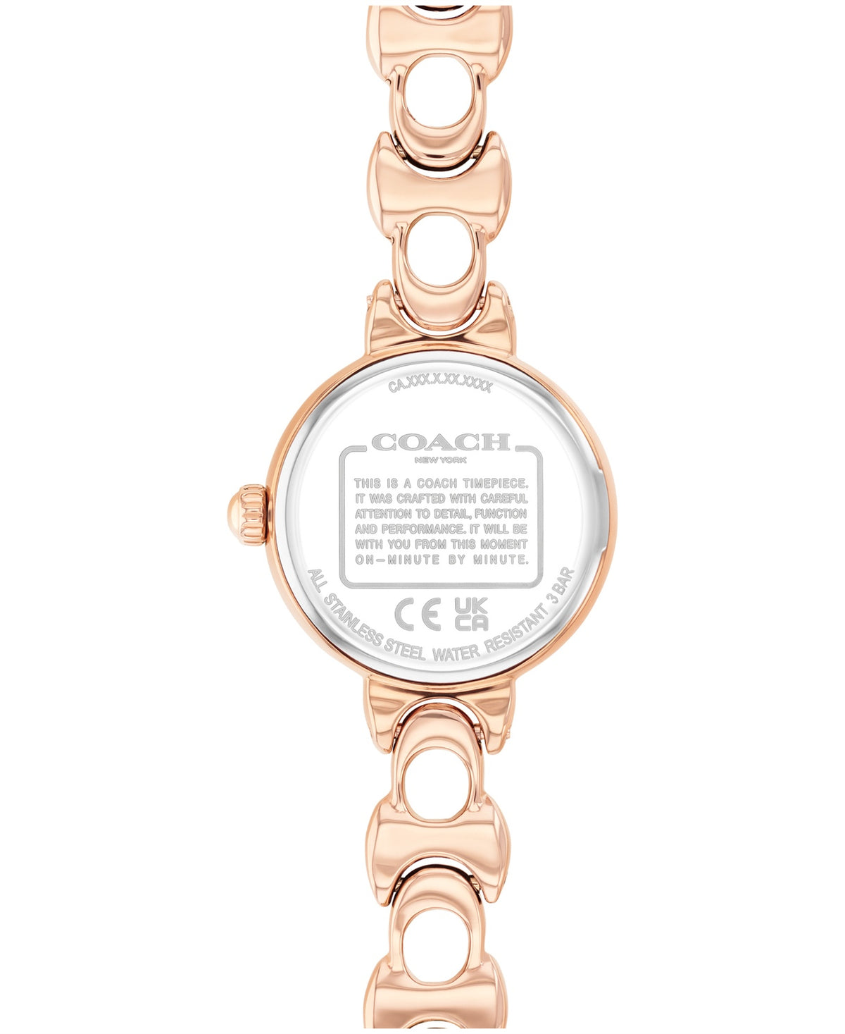 Iris Women Quartz Pink Dial Analog Stainless Steel Watch