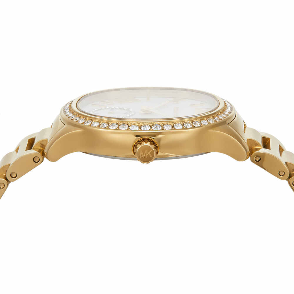 Sage Three-Hand Gold-Tone Stainless Steel Watch