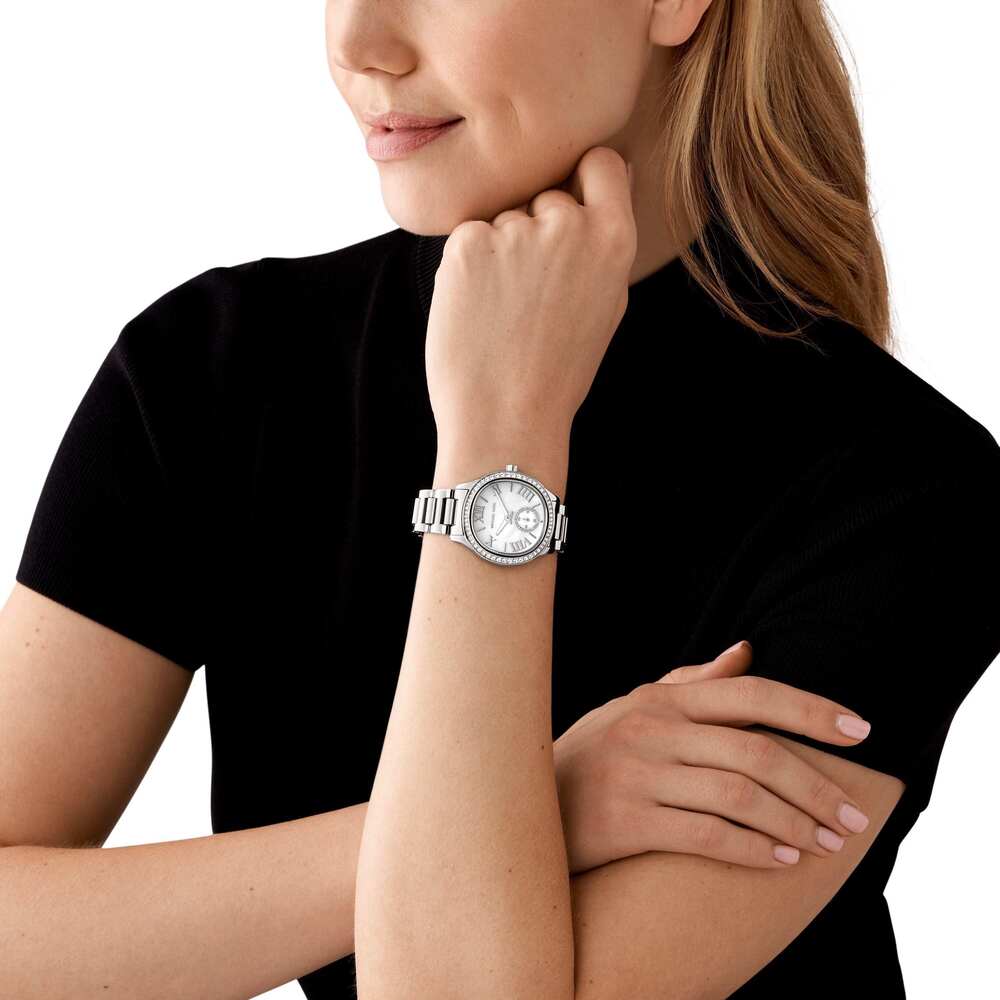 Sage Three-Hand Stainless Steel Watch