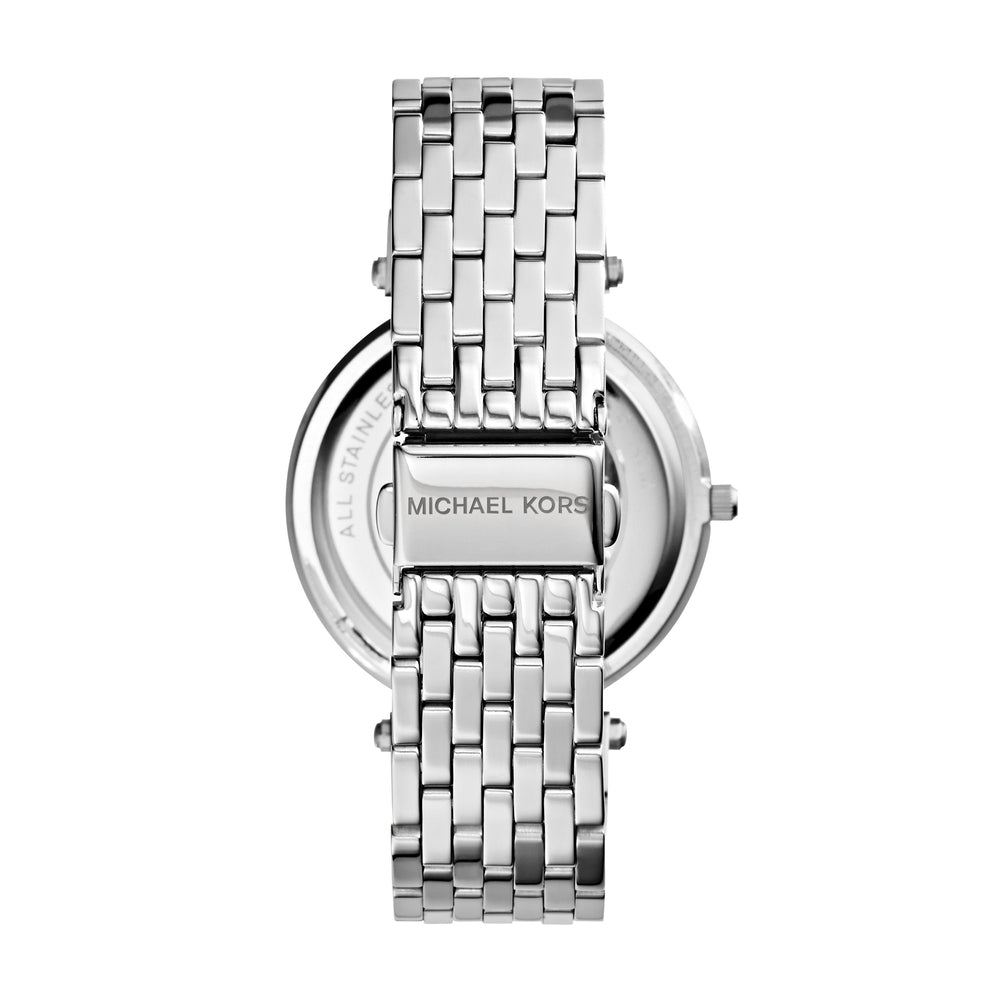 Silver-Tone Glitz Darci Watch