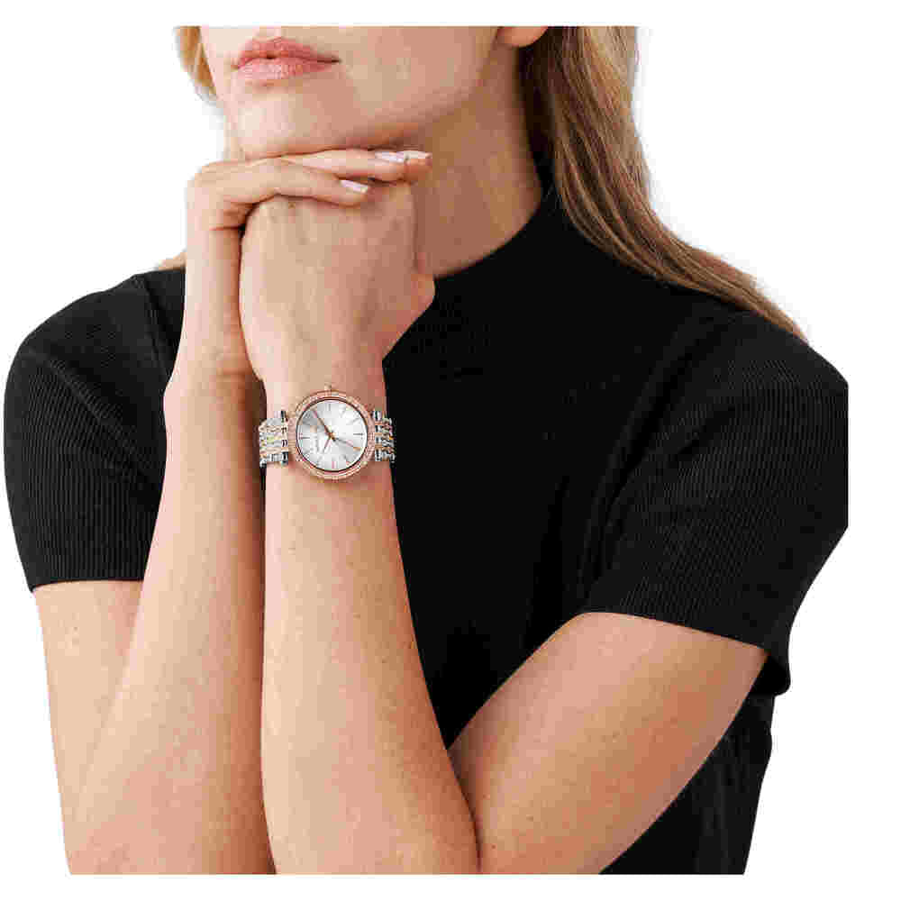 Tri-Tone Glitz Darci Watch