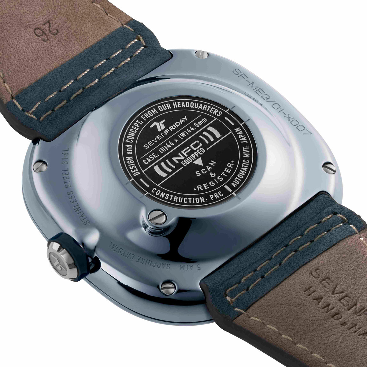 Sevenfriday Blue Stone ME3/01