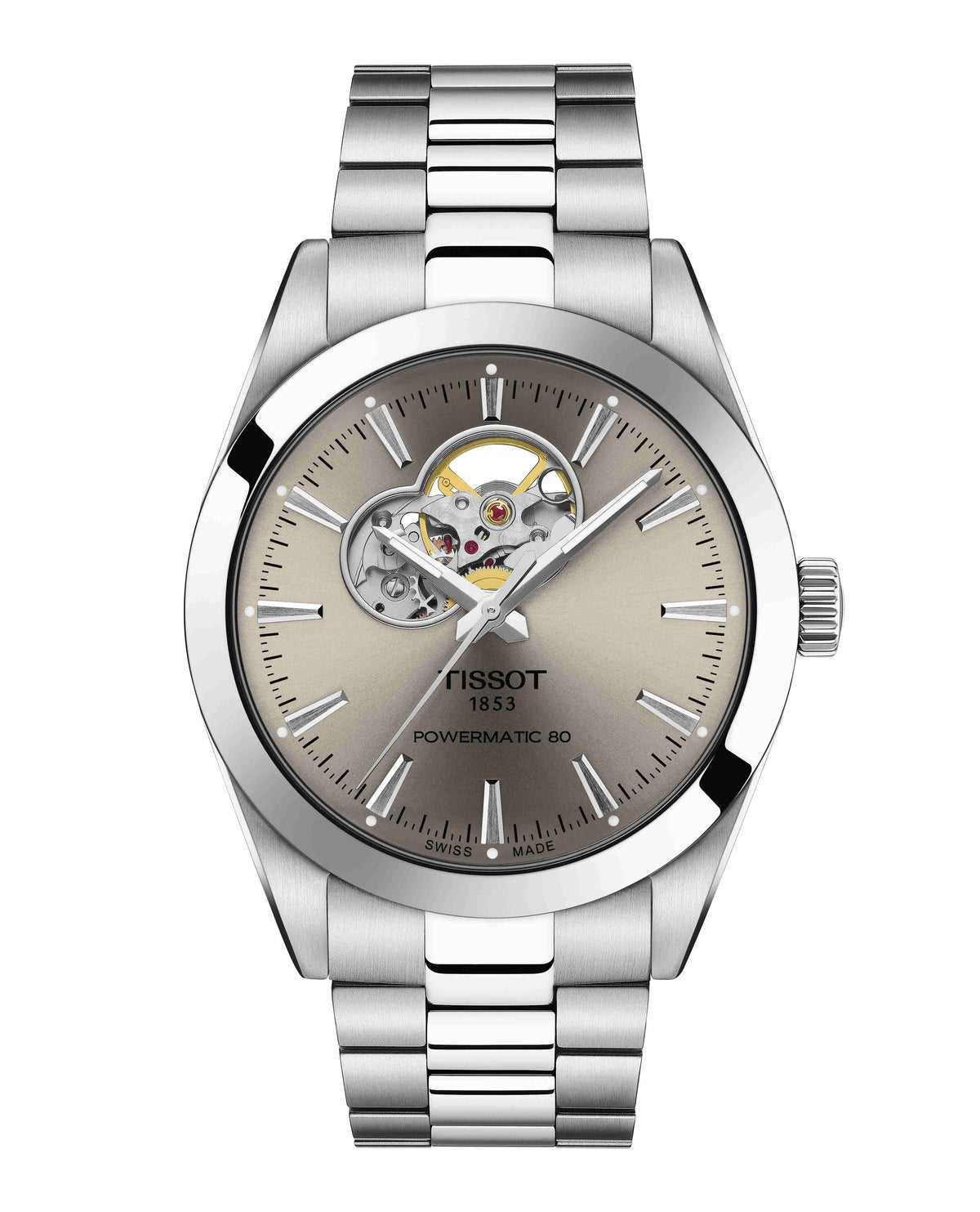 tissot gentleman powermatic 80 open heart t127.407.11.081.00