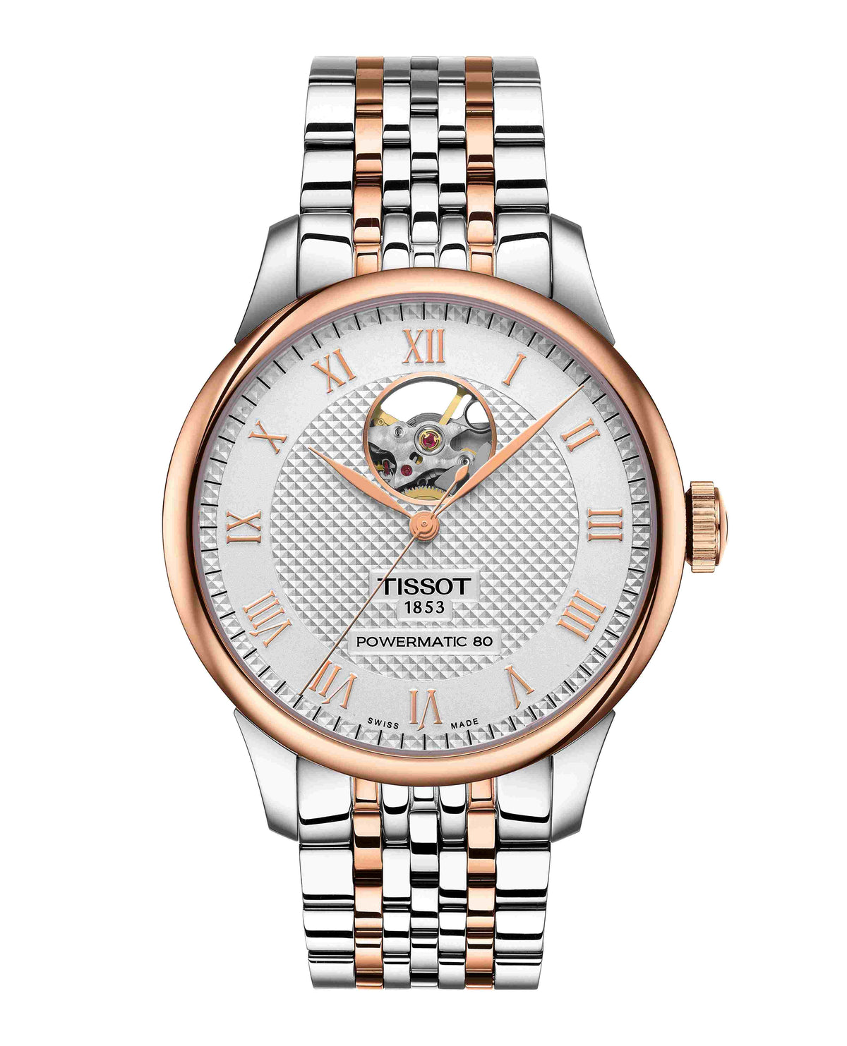 Rama Watch Tissot Le Locle Automatique Powermatic 80 Open Heart T006.407.22.033.02