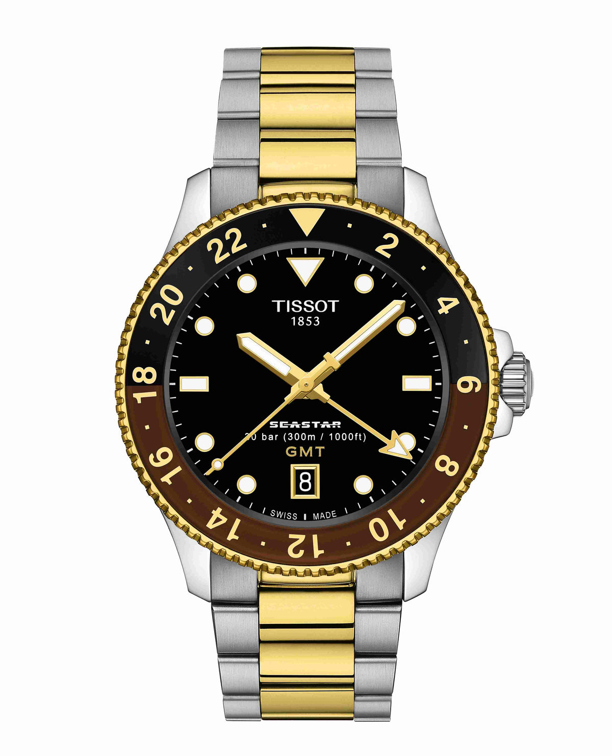 Rama Watch Tissot Seastar 1000 GMT Quartz T120.852.22.051.00