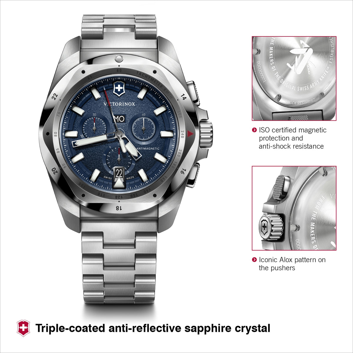 Rama Watch Victorinox I.N.O.X. Chrono 241985