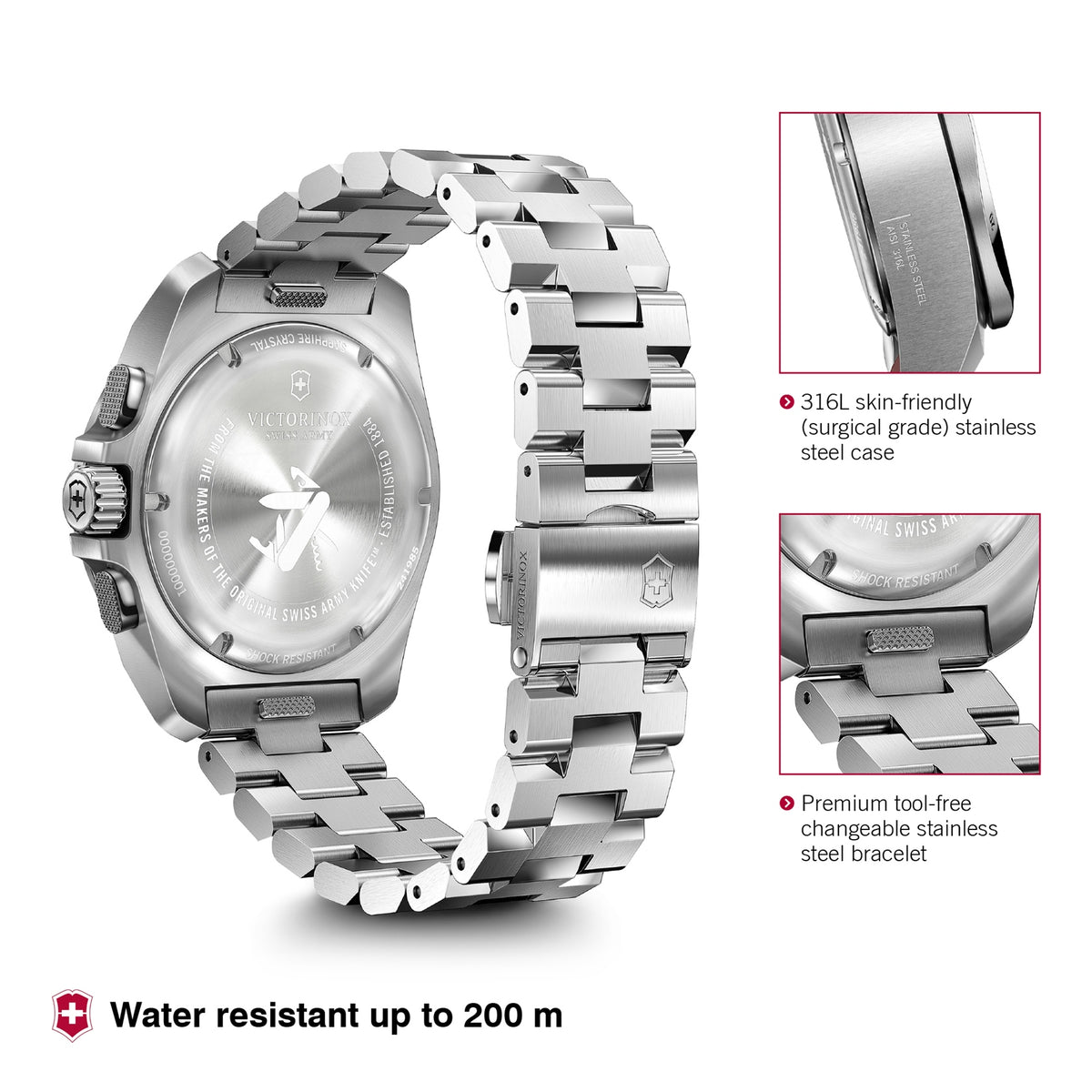 Rama Watch Victorinox I.N.O.X. Chrono 241985