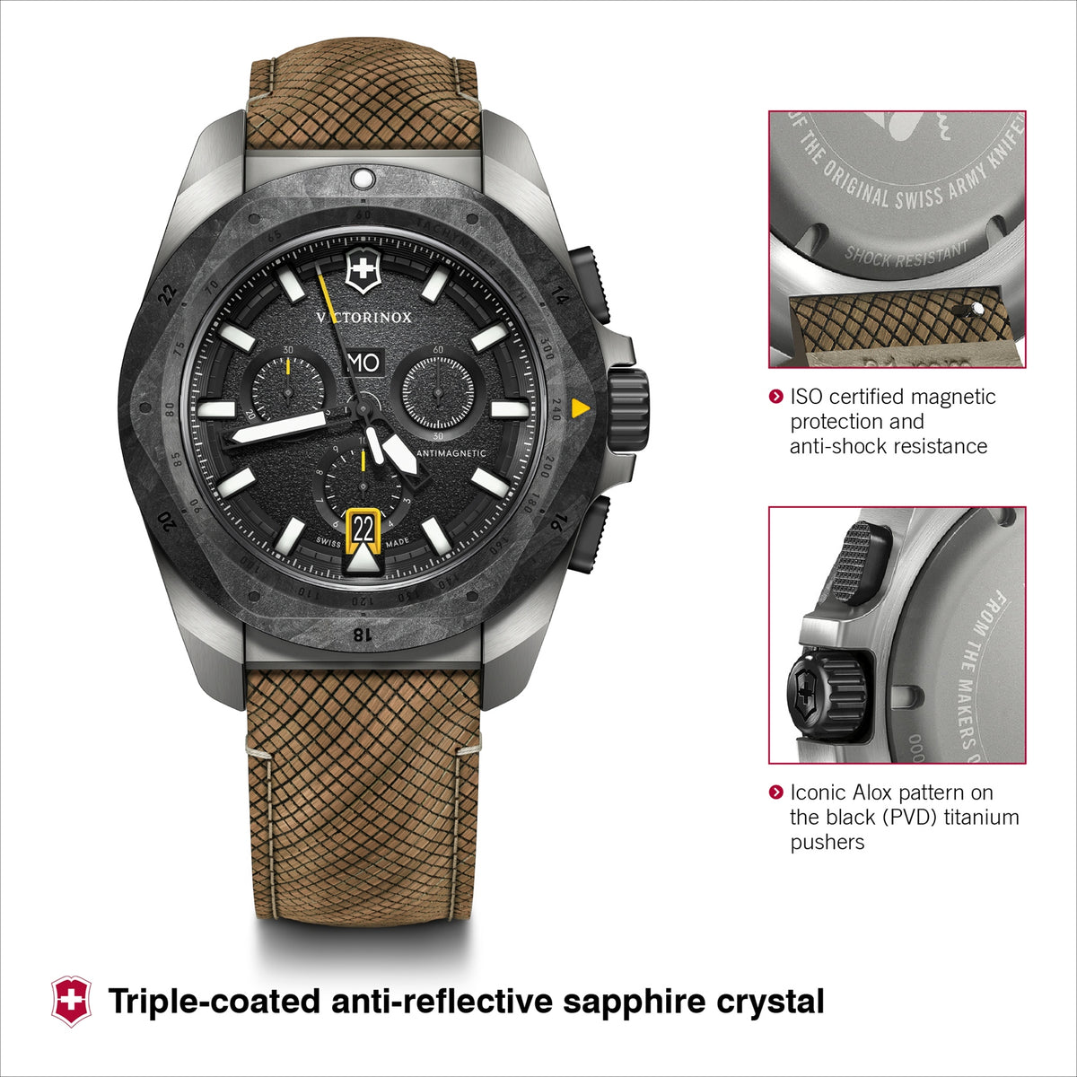 Rama Watch Victorinox I.N.O.X. Chrono 241988.1