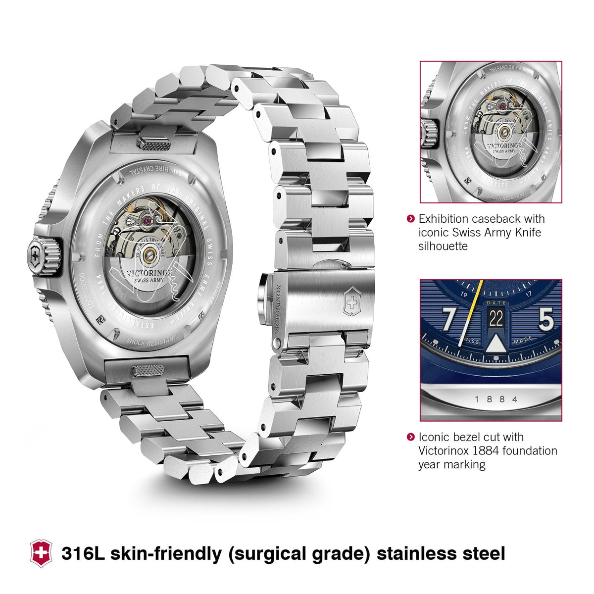 Rama Watch Victorinox Journey 1884 Automatic 242010